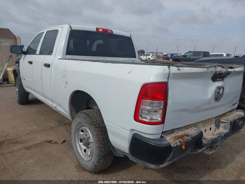 Vin: 3c6ur5cl1ng359135, lot: 46030204, ram 2500 tradesman  4x4 6'4 box 20223