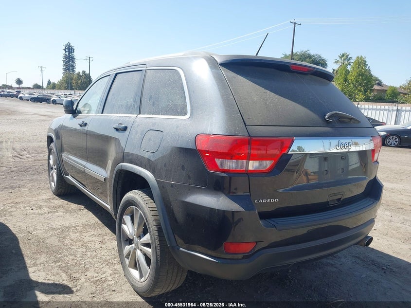 Vin: 1c4rjeag0cc305322, lot: 46030208, jeep grand cherokee laredo 20123