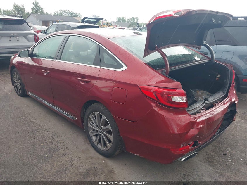 2016 HYUNDAI SONATA auction photo 3