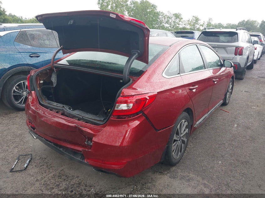 2016 HYUNDAI SONATA auction photo 4