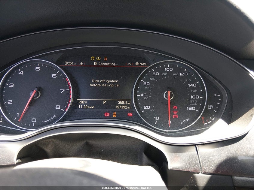 2013 Audi A7 3.0T Premium VIN: WAU2GAFC4DN015201 Lot: 45532029