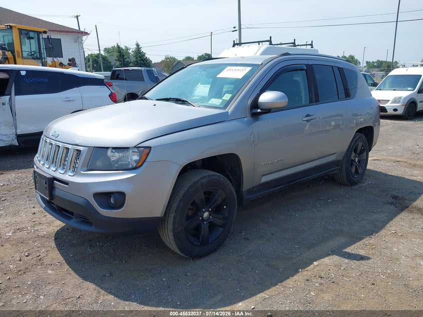 Vin: 1c4njdab2ed835088, lot: 46030281, jeep compass sport/north 20142