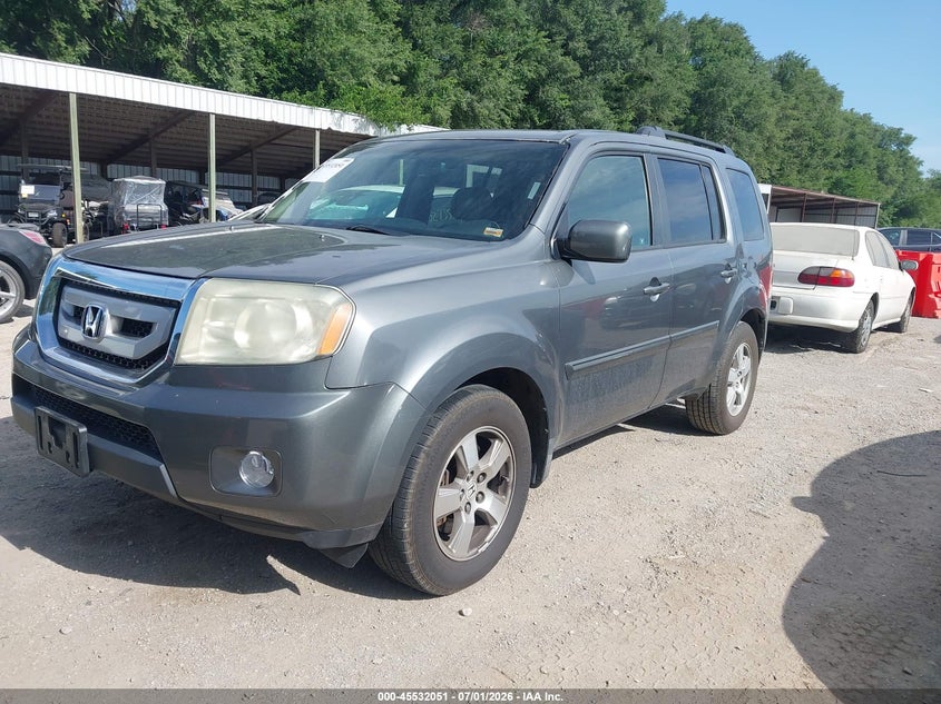 2009 Honda Pilot Ex-L 5FNYF38529B019814 photo 1