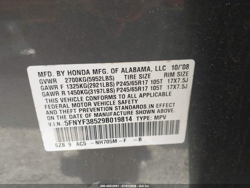 AtlanticExpress - Honda Pilot