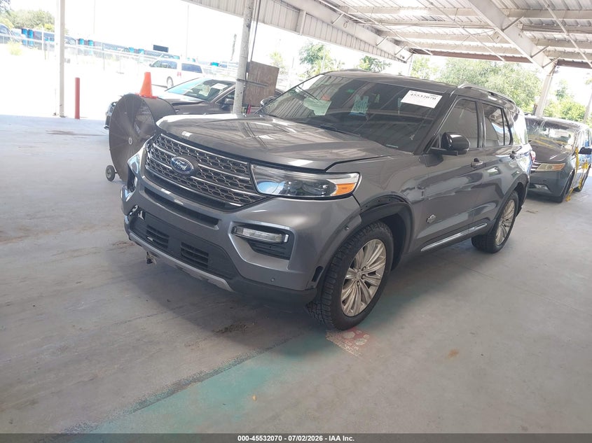 Vin: 1fm5k8lc8nga18874, lot: 46030314, ford explorer king ranch 20222
