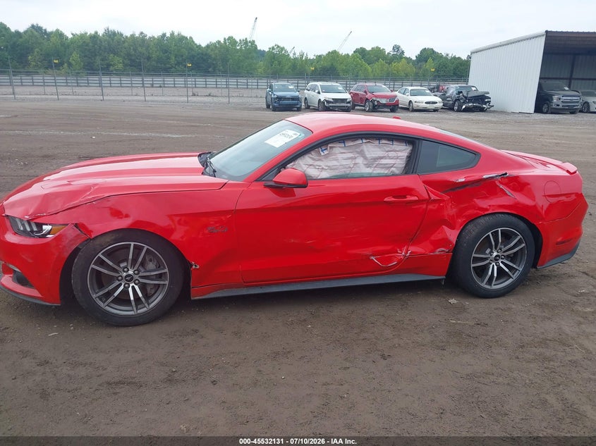 2016 Ford Mustang Gt/Gt Premium VIN: 1FA6P8CF2G5227911 Lot: 45532131