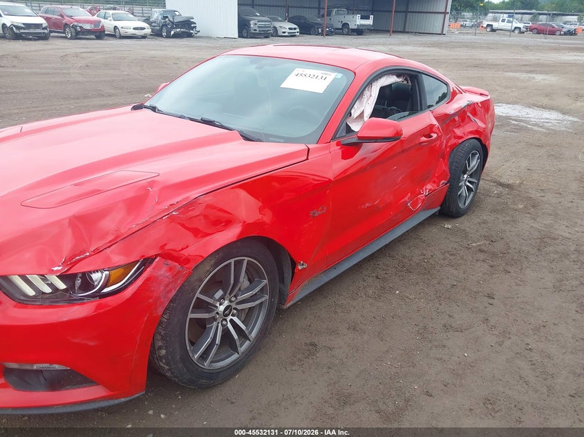 2016 Ford Mustang Gt/Gt Premium VIN: 1FA6P8CF2G5227911 Lot: 45532131