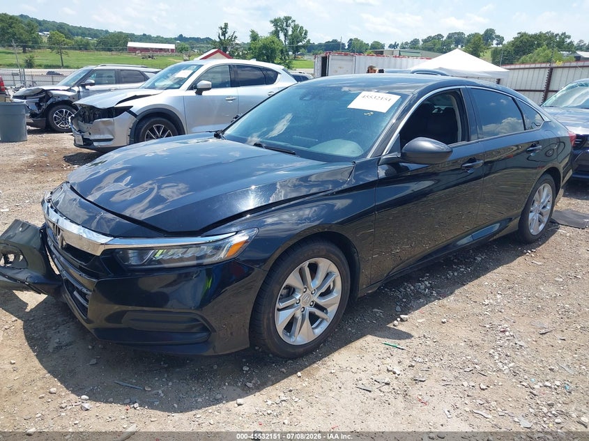 2019 Honda Accord Lx, Front End, IAAI, VIN 1HGCV1F11KA036301 — photo 2