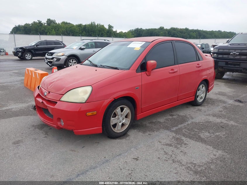 2003 Suzuki Aerio, Удар спереди, IAAI, VIN JS2RB41S535150305 — фото 2