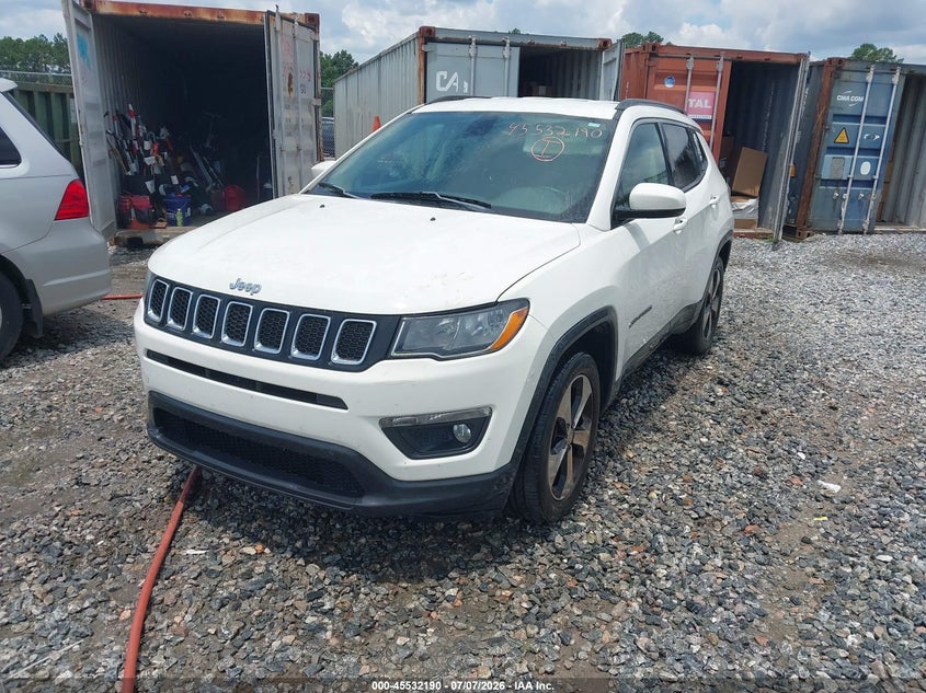 Vin: 3c4njcbb3jt256978, lot: 46030434, jeep compass latitude fwd 20182