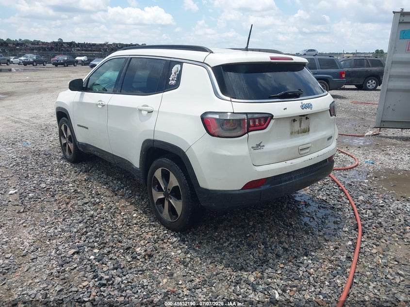 Vin: 3c4njcbb3jt256978, lot: 46030434, jeep compass latitude fwd 20183