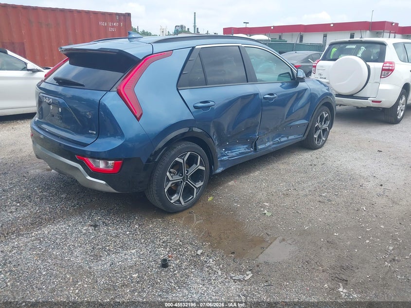 Vin: kndcr3le9s5276114, lot: 46030440, kia niro ex touring 20254