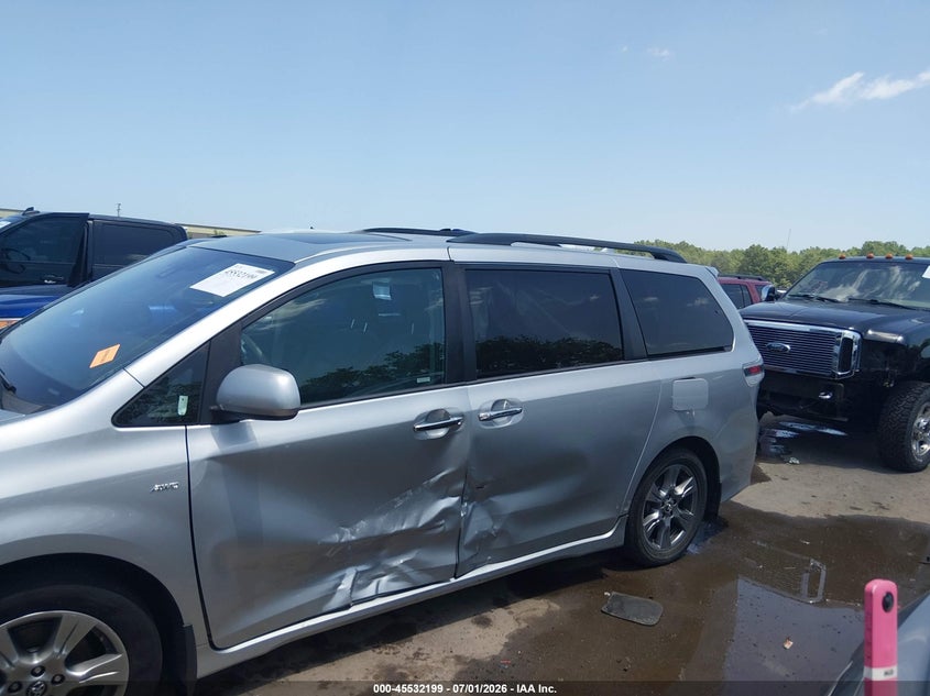 TOYOTA SIENNA 2019 VIN 5TDEZ3DC8KS212033