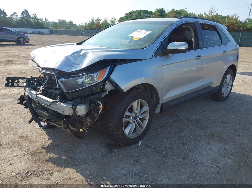 Vin: 2fmtk4j84fbb02908, lot: 46030446, ford edge sel 20152