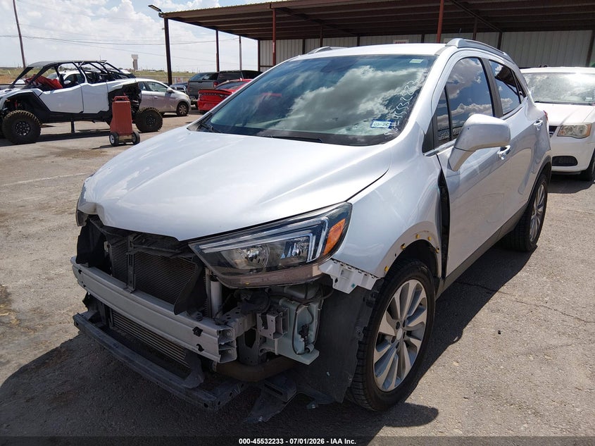 Vin: kl4cjasb2lb020185, lot: 46030477, buick encore fwd preferred 20202