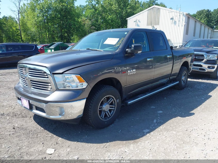 Vin: 1c6rr7tm8js262169, lot: 46030485, ram 1500 big horn  4x4 6'4 box 20182