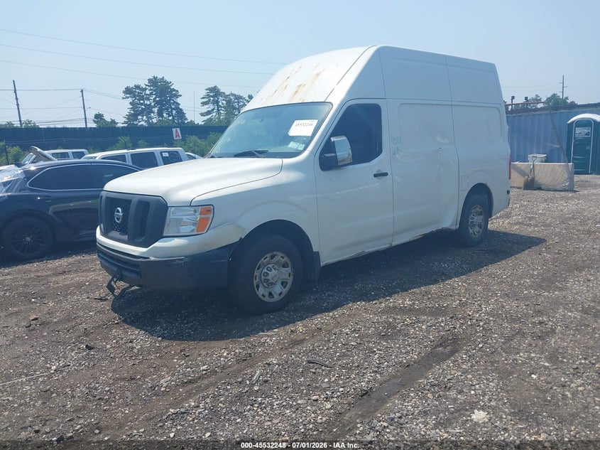 2017 Nissan Nv Cargo Nv2500 Hd Sv V6 VIN: 1N6BF0LY9HN809565 Lot: 45532248