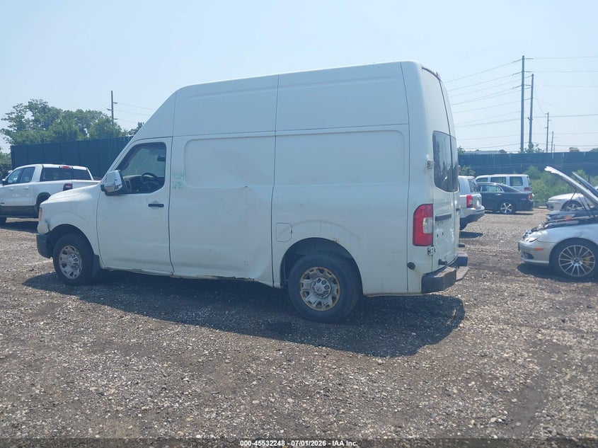 2017 Nissan Nv Cargo Nv2500 Hd Sv V6 VIN: 1N6BF0LY9HN809565 Lot: 45532248