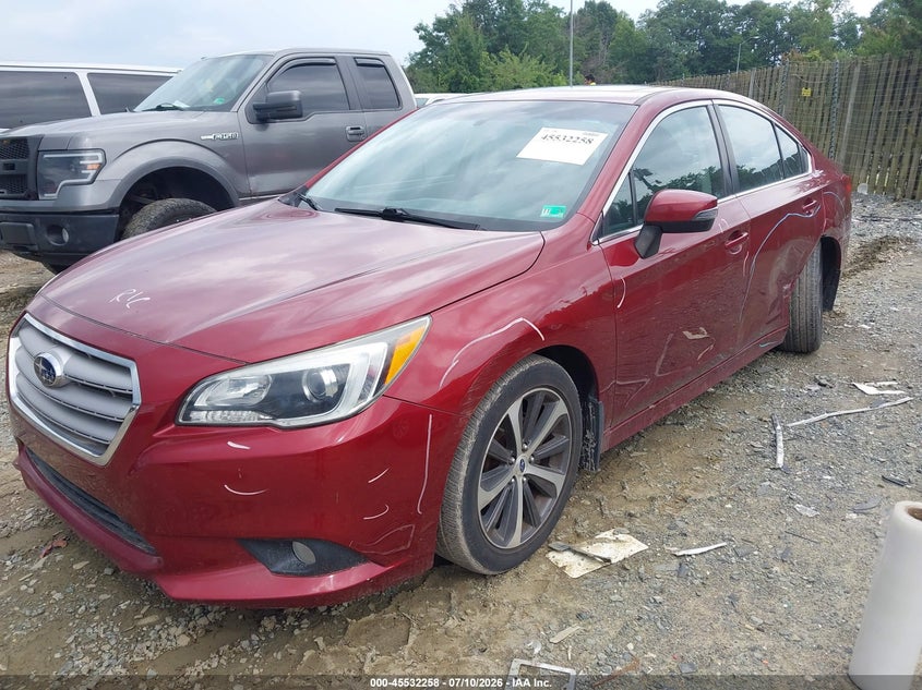 2015 Subaru Legacy, Левый бок, IAAI, VIN 4S3BNBL6XF3035464 — фото 2