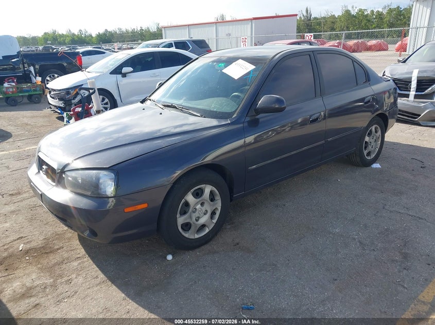 2003 Hyundai Elantra Gls/Gt KMHDN45D83U608444 photo 1