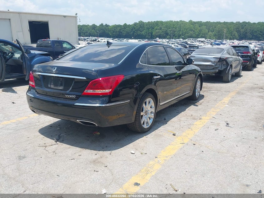 2013 HYUNDAI EQUUS auction photo 4