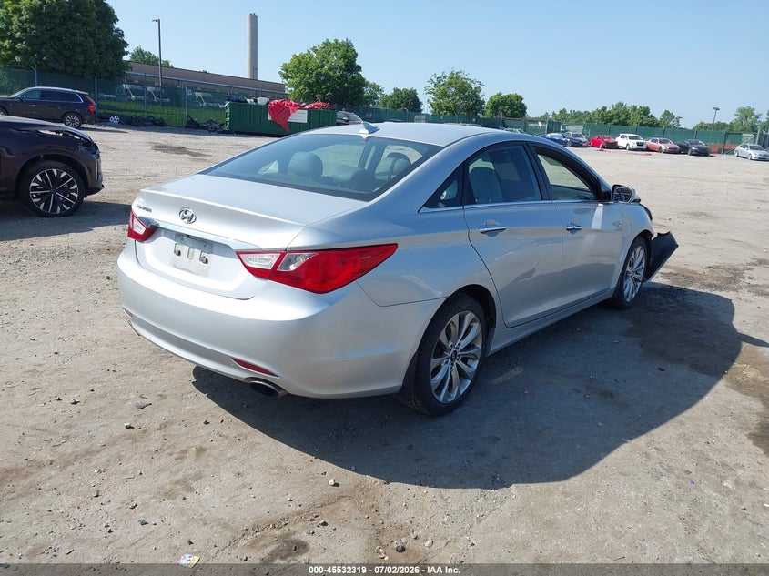 2013 HYUNDAI SONATA auction photo 4
