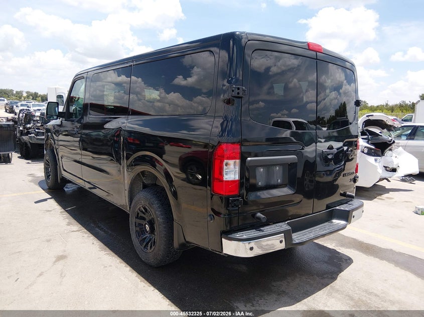 Vin: 5bzbf0aa1mn850226, lot: 46030569, nissan nv passenger nv3500 hd sv 20213