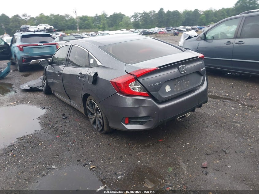 2019 HONDA CIVIC SEDAN 2.0L I-4 DOHC, VVT, 158HP