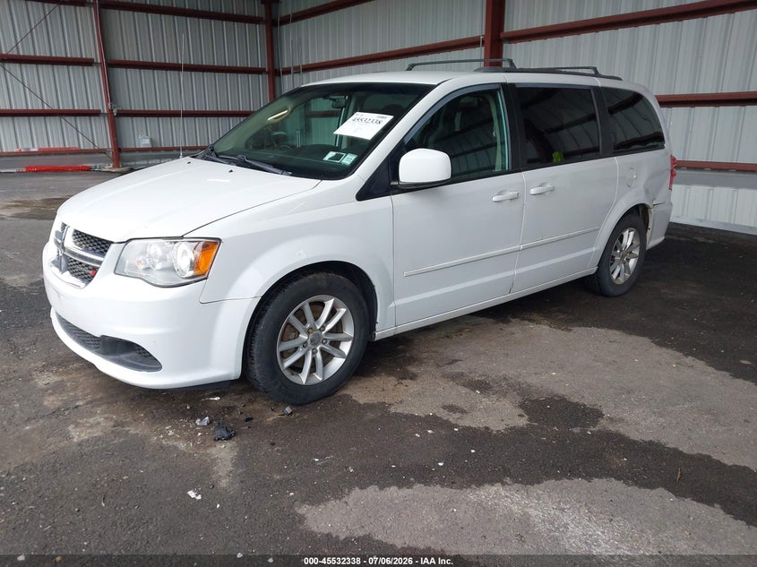 2016 Dodge Grand Caravan Sxt 2C4RDGCG7GR225481 photo 1