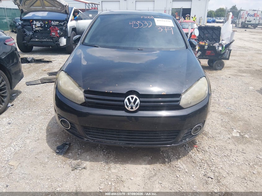 VOLKSWAGEN GOLF 2011 VIN WVWDM7AJ8BW293815