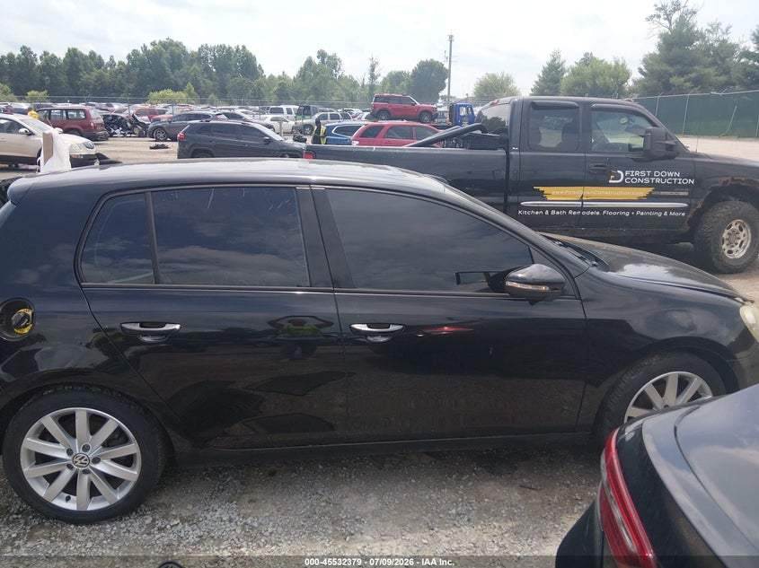 VOLKSWAGEN GOLF 2011 VIN WVWDM7AJ8BW293815