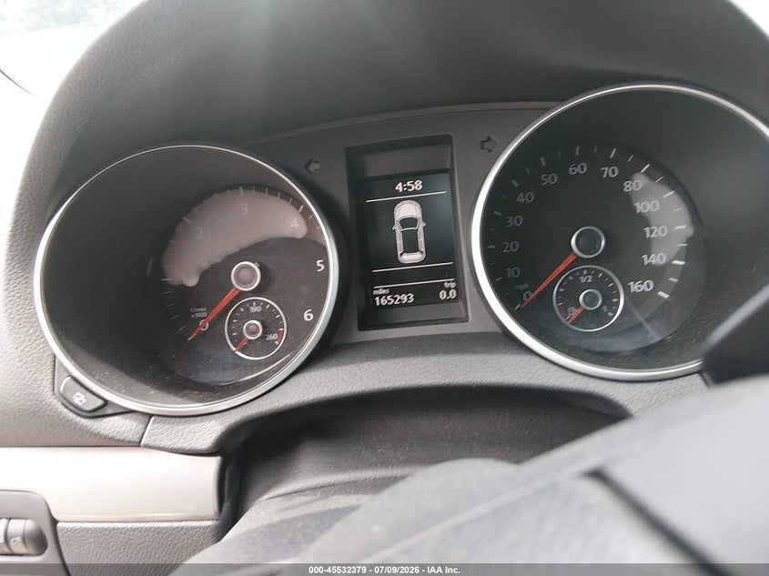 VOLKSWAGEN GOLF 2011 VIN WVWDM7AJ8BW293815