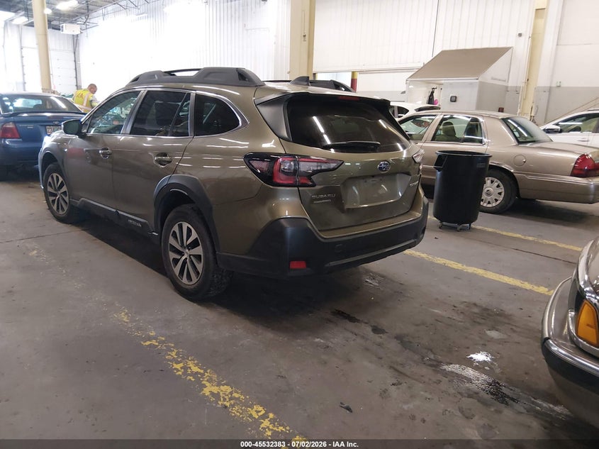 Vin: 4s4btadc5p3166710, lot: 46030627, subaru outback premium 20233