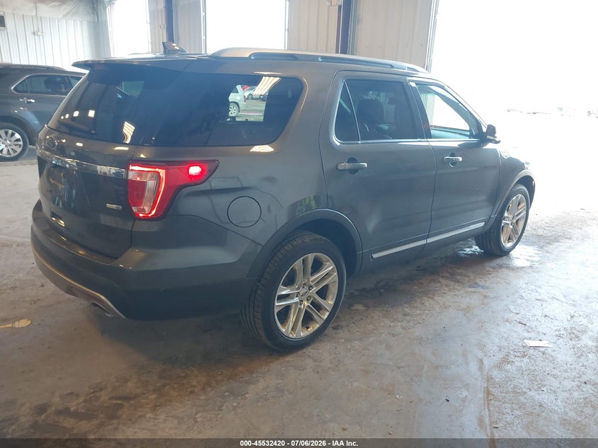 Vin: 1fm5k8d84ggb32951, lot: 46030664, ford explorer xlt 20164