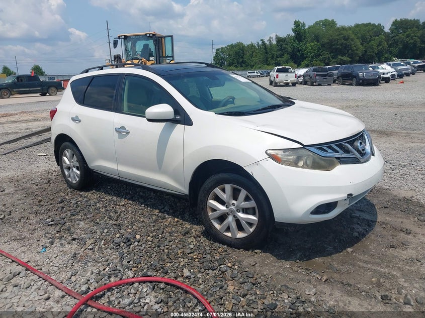 Vin: jn8az1mu5cw100498, lot: 46030718, nissan murano sl 2012 img_1