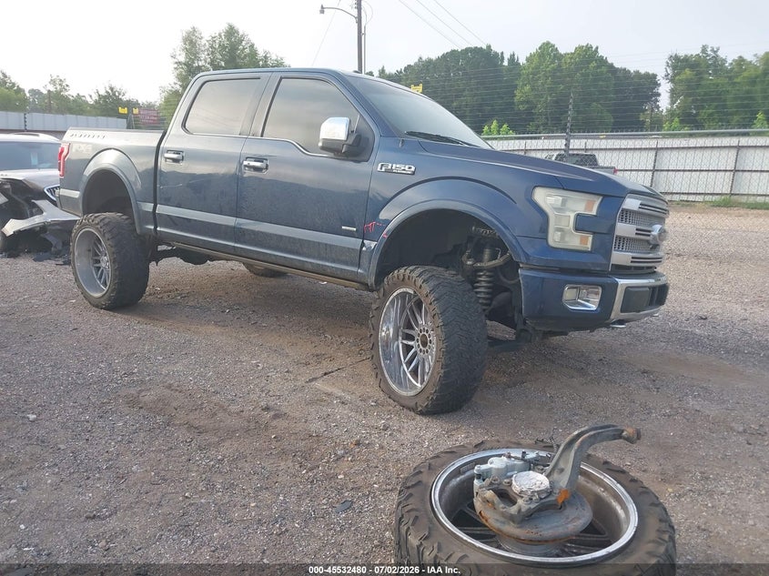2015 FORD F-150 KING RANCH/LARIAT/PLATINUM/XL/XLT