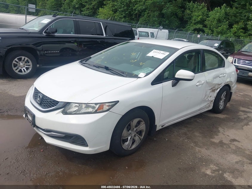 2015 HONDA CIVIC auction photo 2