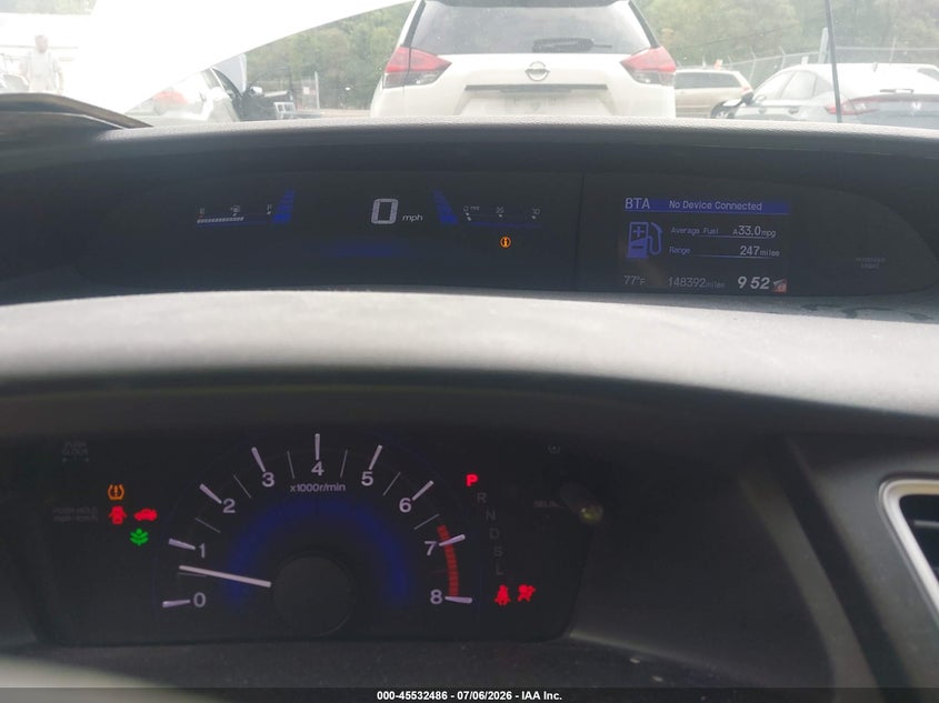 2015 HONDA CIVIC auction photo 7