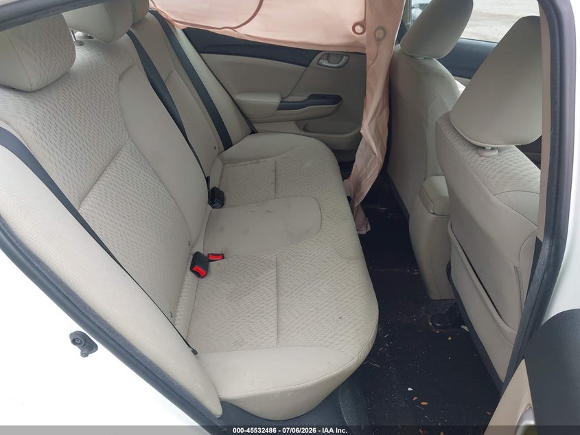 2015 HONDA CIVIC auction photo 8