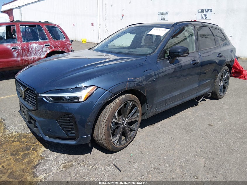 Vin: yv4h60dm5r1829309, lot: 46030773, volvo xc60 recharge plug-in hybrid t8 ultimate dark theme 20242