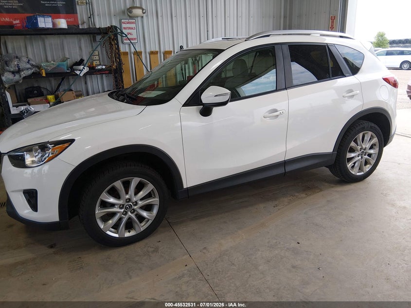 Vin: jm3ke4dy4f0470176, lot: 46030775, mazda cx-5 grand touring 20152