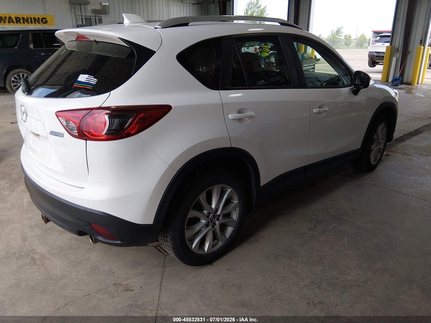 Vin: jm3ke4dy4f0470176, lot: 46030775, mazda cx-5 grand touring 20154