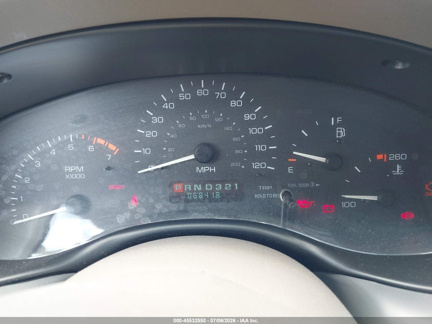 1999 Oldsmobile Cutlass Gls VIN: 1G3NG52M2X6305182 Lot: 45532550