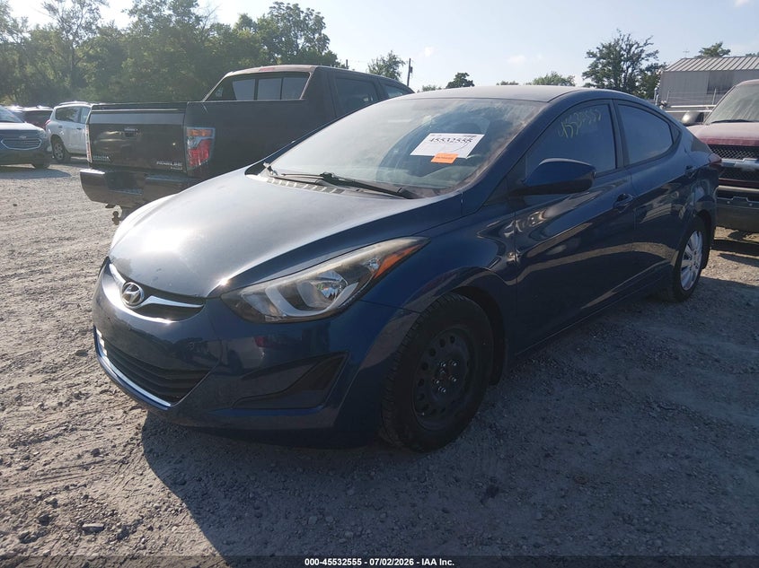 2016 Hyundai Elantra Se KMHDH4AE8GU514737 photo 1