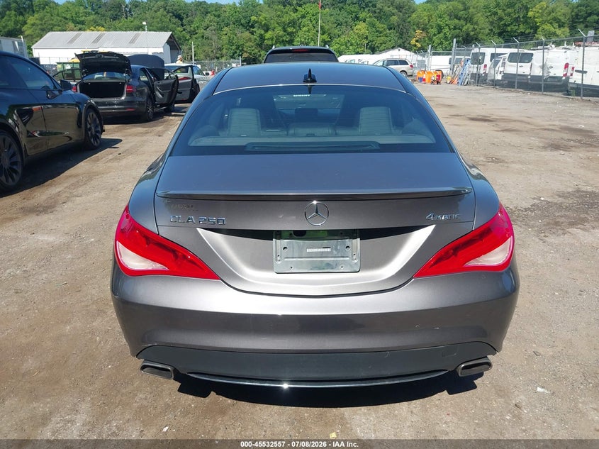 2016 Mercedes-Benz Cla 250 4Matic VIN: WDDSJ4GB9GN309523 Lot: 45532557