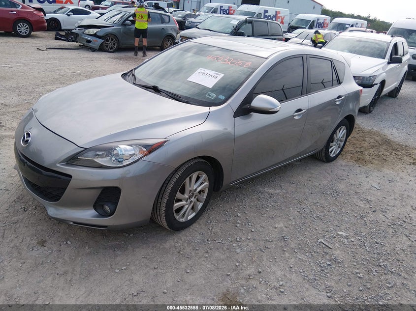 Vin: jm1bl1m75d1792787, lot: 46030802, mazda mazda3 i grand touring 20132