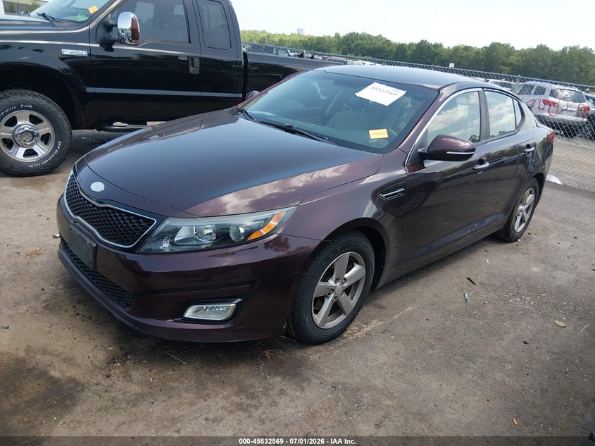 2014 KIA OPTIMA SEDAN 2.4L I-4 DI, DOHC, VVT, 192HP