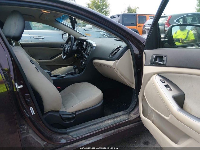 2014 KIA OPTIMA SEDAN 2.4L I-4 DI, DOHC, VVT, 192HP
