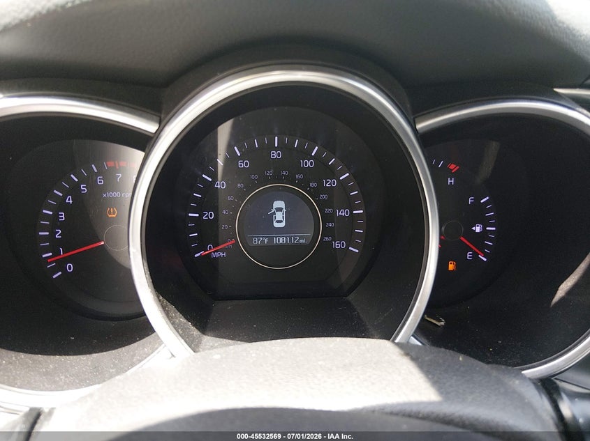 2014 KIA OPTIMA SEDAN 2.4L I-4 DI, DOHC, VVT, 192HP