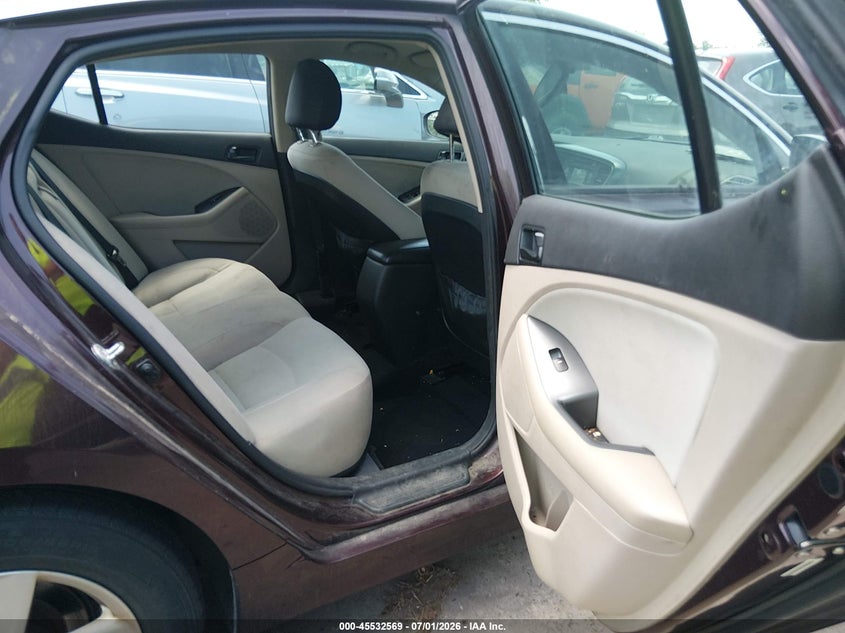 2014 KIA OPTIMA SEDAN 2.4L I-4 DI, DOHC, VVT, 192HP